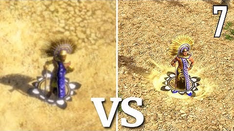 Age of Empires III original vs definitive edition | graphic comparison