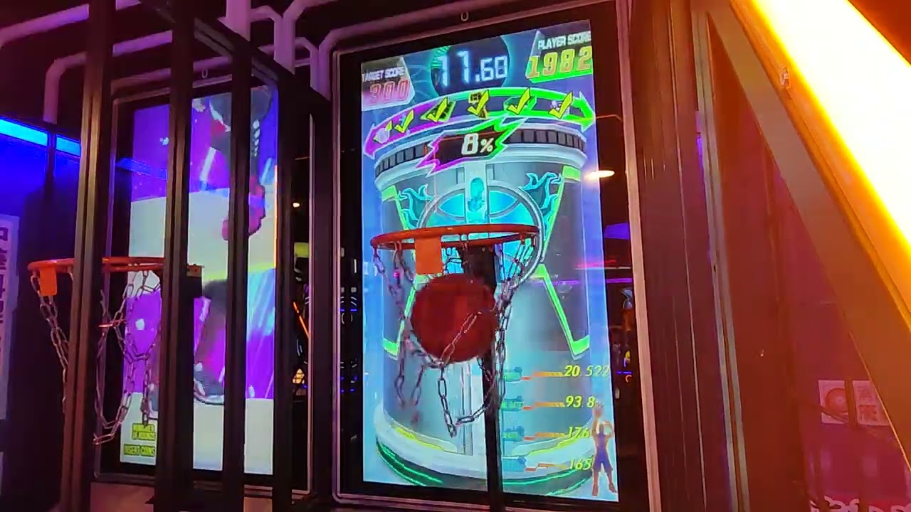 [Ultimate challenge 4700!] Storm Shots 2 basketball arcade 7 balls 4757 scores | 炫動籃球機7球4757分 (最高難度)