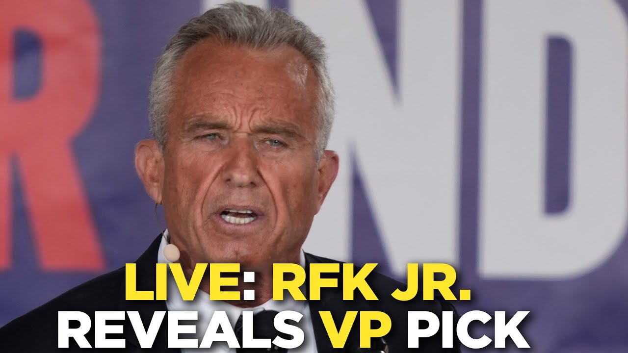 Watch live: RFK Jr. to announce VP pick