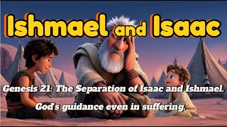 🔥 **Birth of Isaac — The Promised Son!Hagar & Ishmael's Tearful Departure |Genesis 21|#biblecartoon