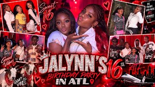 Jalynn’s Sweet 16 birthday party in ATL