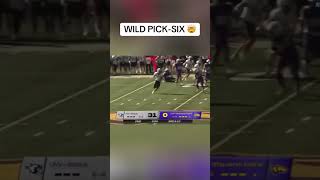 The UW-Stout pick six you have to see! #cfb