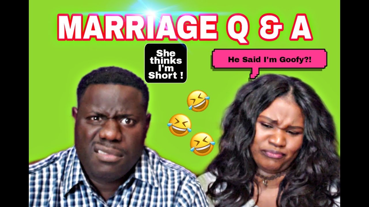 BRUTALLY HONEST😂 COUPLE Q & A ...MARRIAGE TAG