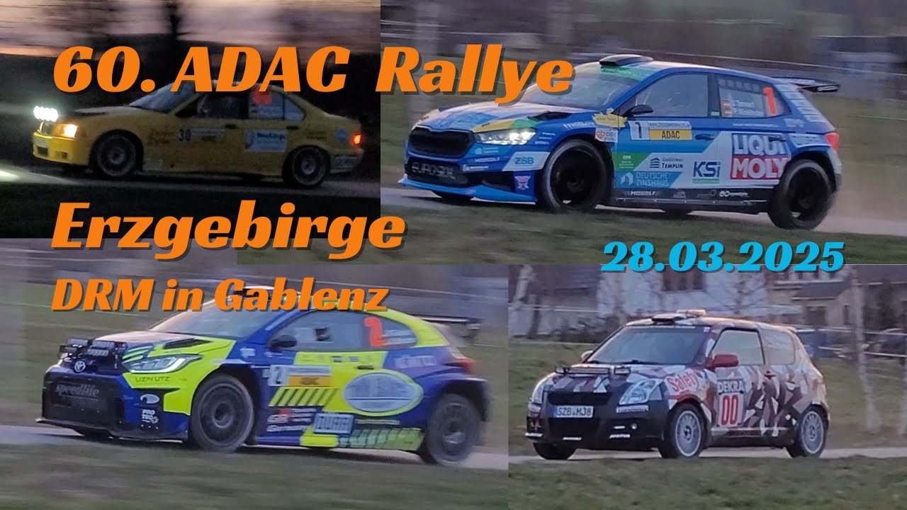 60. ADAC Rallye Erzgebirge | Gablenz | WP 2 | 28.03.2025 | DRM 🏁