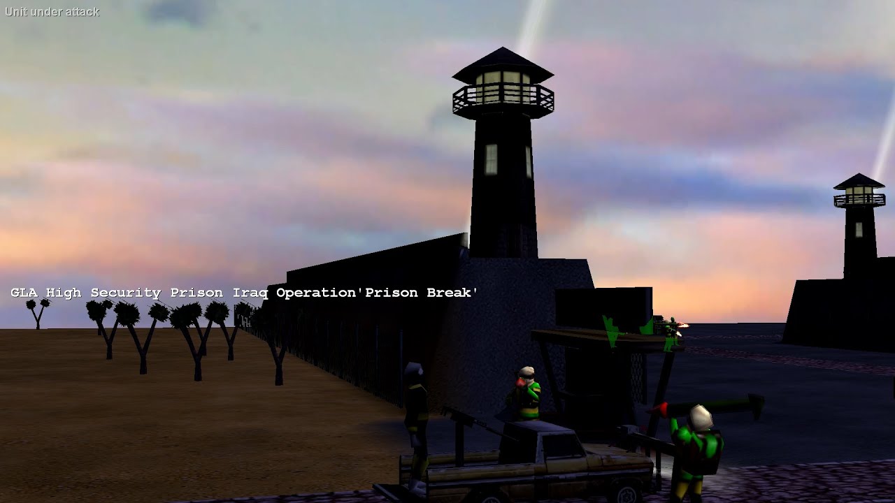 C&C ZH Custom Campaign | Prison Break by Zero Hour Mad Map Maker