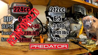 Let's Talk Predator 224cc Max Performance (Teardown and Comparison to the Predator 212cc)