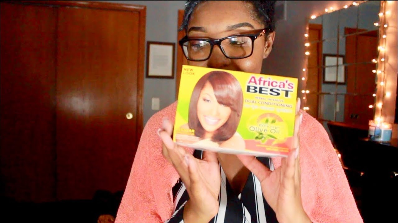 I PERMED MY HAIR PRANK | I PERMED MY NATURAL HAIR 