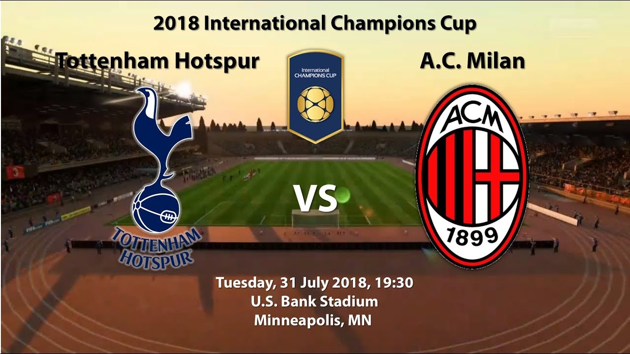 international champions cup tottenham hotspur football club