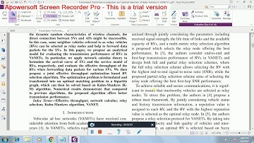 IEEE 2017-2018 DATA MINING PROJECTS TRANSMISSION PERFORMANCE