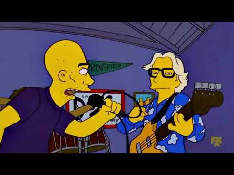 R.E.M "It's the end of the word" -Los Simpson