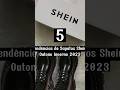 5 Tendências de Sapatos Shein Outono/Inverno 2023