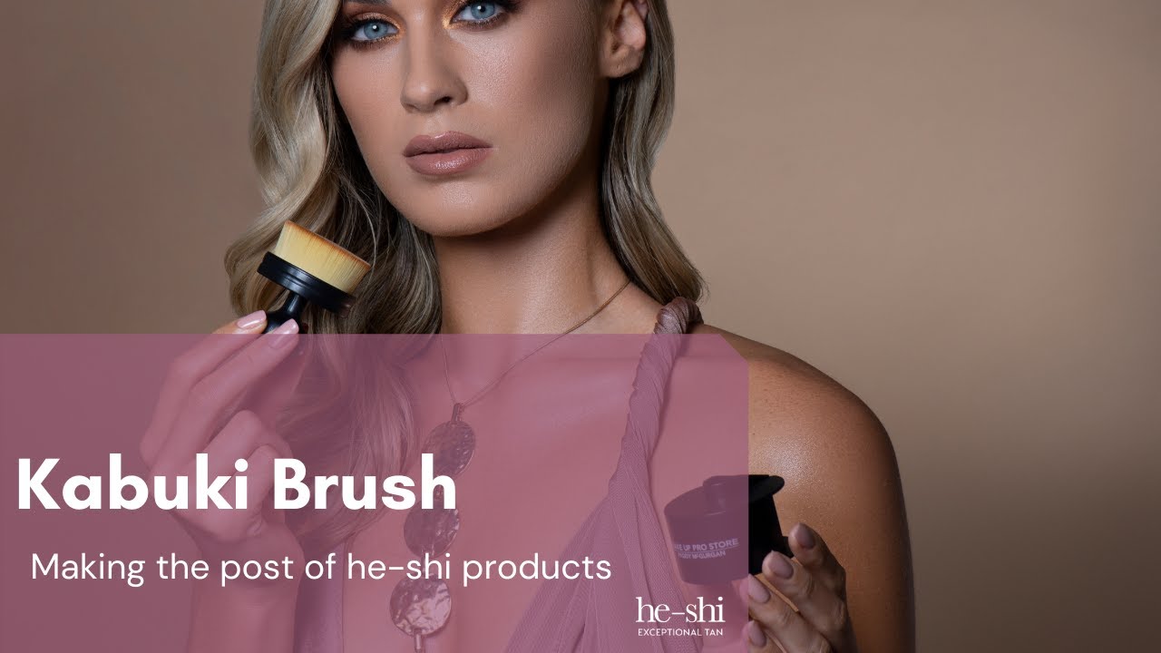 Kabuki Brush for Tanning & Makeup Application