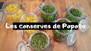 Conserve de haricots verts au naturel - Recettes de cuisine Ôdélices
