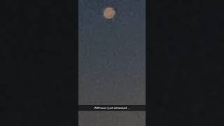 Exploding star caught on camera??