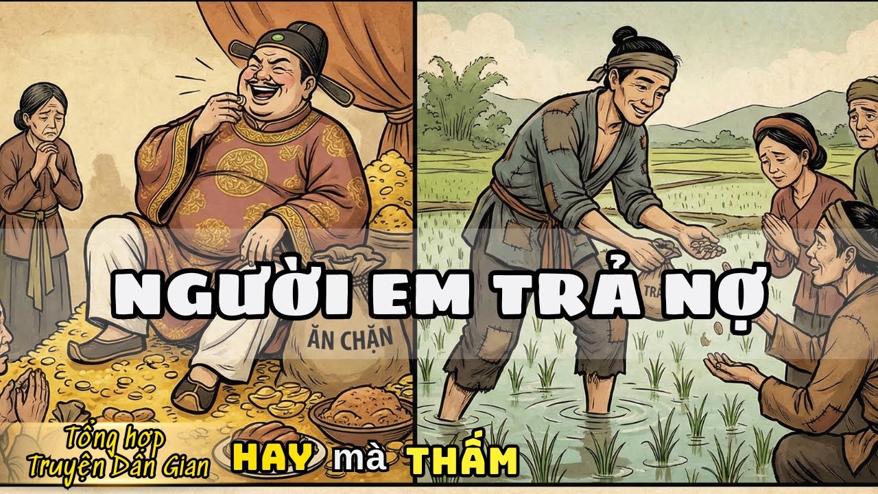 Anh Ăn Chặn Em Trả Nợ - Truyện dân gian Việt Nam hay nhất