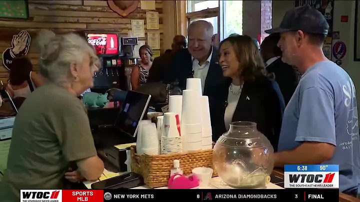 WATCH: Vice President Harris, Gov. Tim Walz kick off bus tour in Savannah