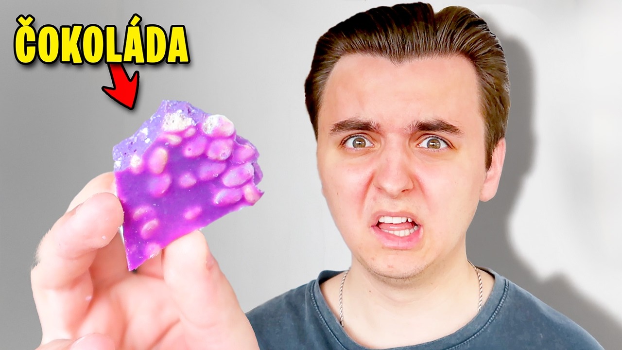 Koupil jsem Nejdivnější Příchutě Čokolád a Ochutnal je!