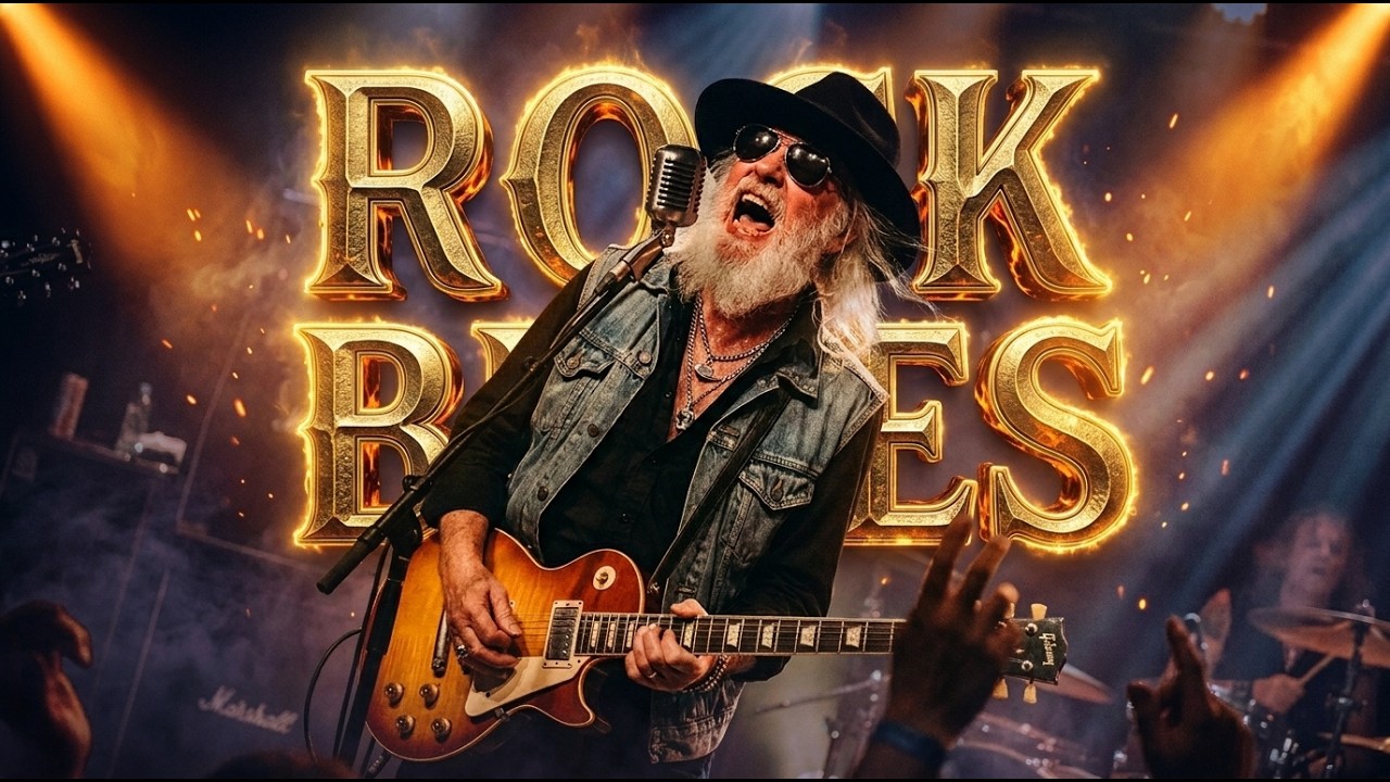 Midnight Rock Blues – Gritty American Blues Rock Guitar & Powerful Live Energy