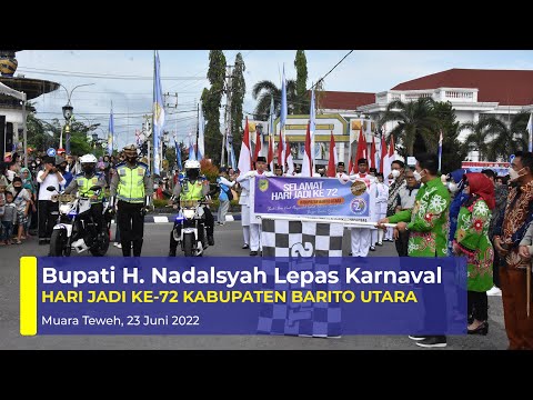 Karnaval Peringatan Hari Jadi Ke-72 Kabupaten Barito Utara