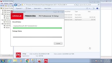 Installing Primavera P6 Project Management 18.8 with SQL Server Express 2014 (Arabic, English Caps)