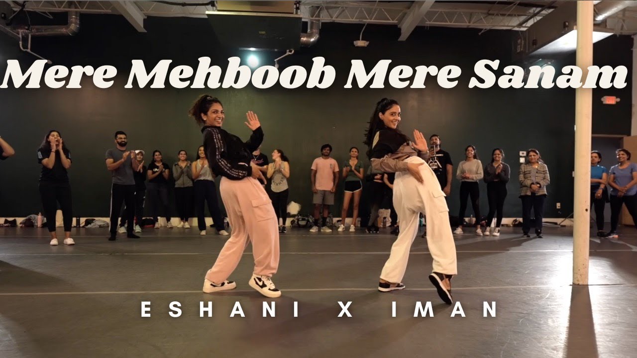 Mere Mehboob Mere Sanaam  Iman x Eshani Bollywood Fusion Choreography  Miami Dance Workshop