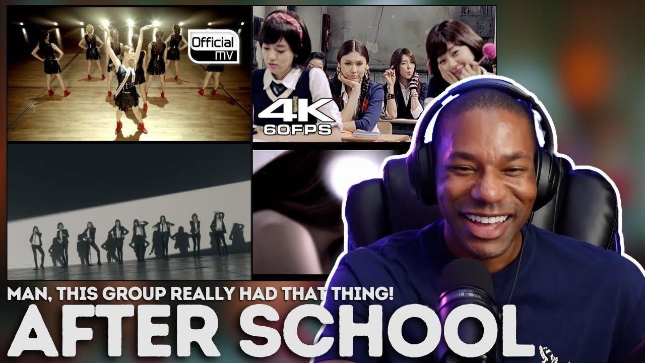 AFTER SCHOOL | 'AH!', 'Diva', 'Because Of You', 'Shh', Let's Step Up' MV REACTION