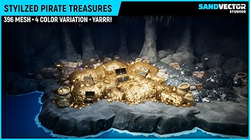 Stylized Pirate Treasures Trailer