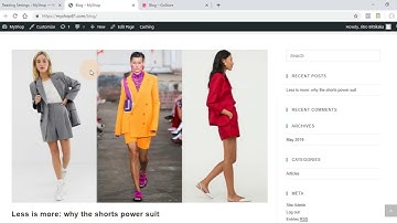 Create eCommerce Website by Wordpress - Post Articles (Part 15 0f 30)
