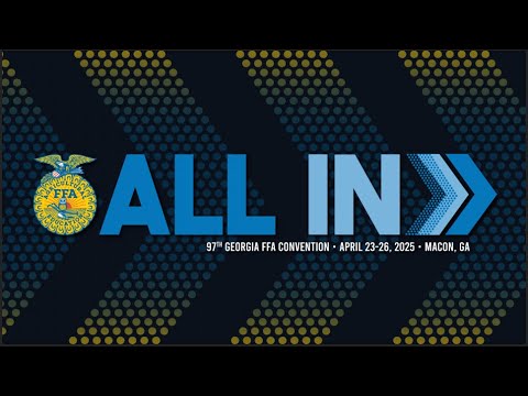 2024-2025 Georgia FFA State Theme Reveal - All In - YouTube