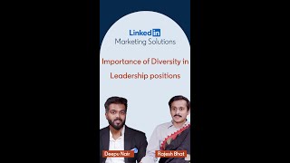 Importance of Women in Leadership positions : Rajesh Bhat, Iron Lady with Deepu Nair from LinkedIn