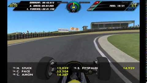 F1 Challenge VB || Quick Race - Knockhill (Scotland) - 3 Laps || 1976 Season Set || Lotus 77 Ford