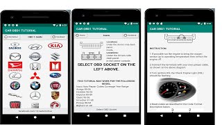 Car OBD1 Tutorial  Download in Google Play screenshot 1