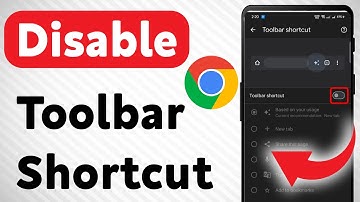 How To Disable Toolbar Shortcut On Google Chrome (Updated)