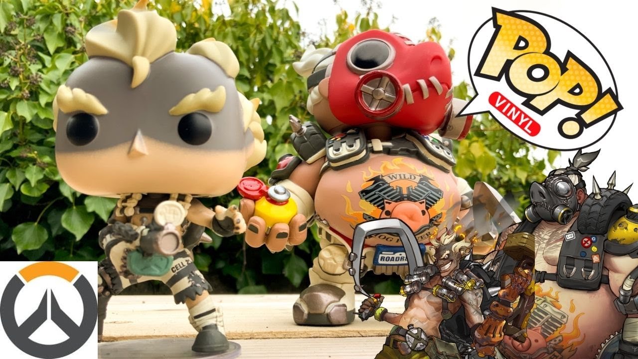 OVERWATCH Roadhog Junkrat Funko 