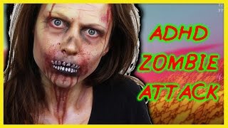 Kid with ADHD plays Ultra ADHD Full Game! ADHD "Simulator" Visual Novel! 2nd Ending