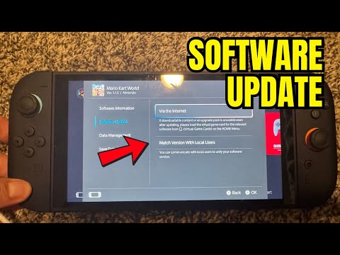 Nintendo Switch 2: How to Software Update Games Tutorial! (Easy Guide)
