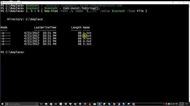 Find Replace Multiple strings in multiple text files