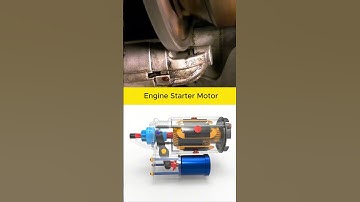 Start Engine Motor  #automobile #car #motor #mechanic #mechanism #engineering