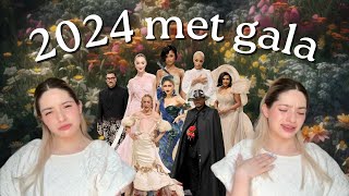 tier ranking & rambling about the 2024 met gala