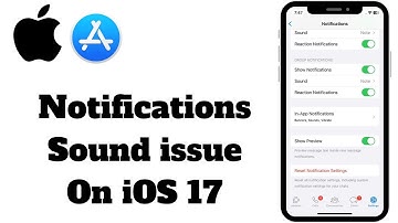 How To Fix Notifications Sound Issue On iPhone iOS 17