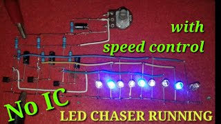 Build Led Chaser Running With Speed Control