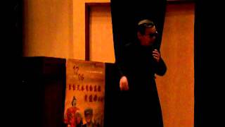 20111206 台灣國寶黃俊雄大師 演講 @  台中教育大學  PART 2