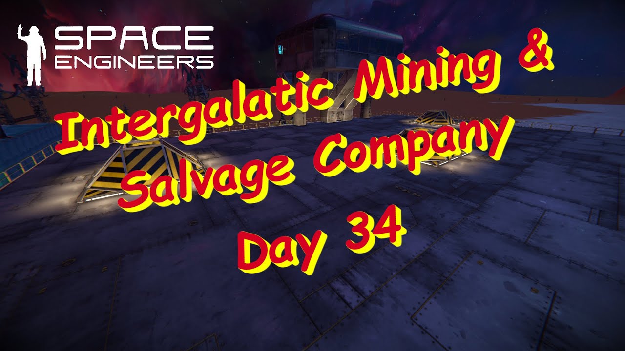 Space Engineers – Season 2 – Day # 34 Planet 26 – The Landing Platform ...