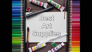 The BEST Art Supplies for Beginners! (2019) My favorite art supplies! 🎨 