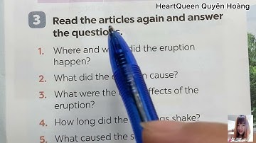 Tiếng Anh 8 - Unit 9 Skills 1 - Natural Disasters - sách Global Success