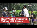 Entrance exam for IITs begin today with social distancing at centres