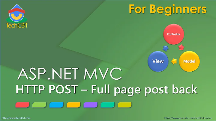 ASP.NET MVC Fundamentals - Part 02 - HTTP POST (full page postback using dropdownlist)