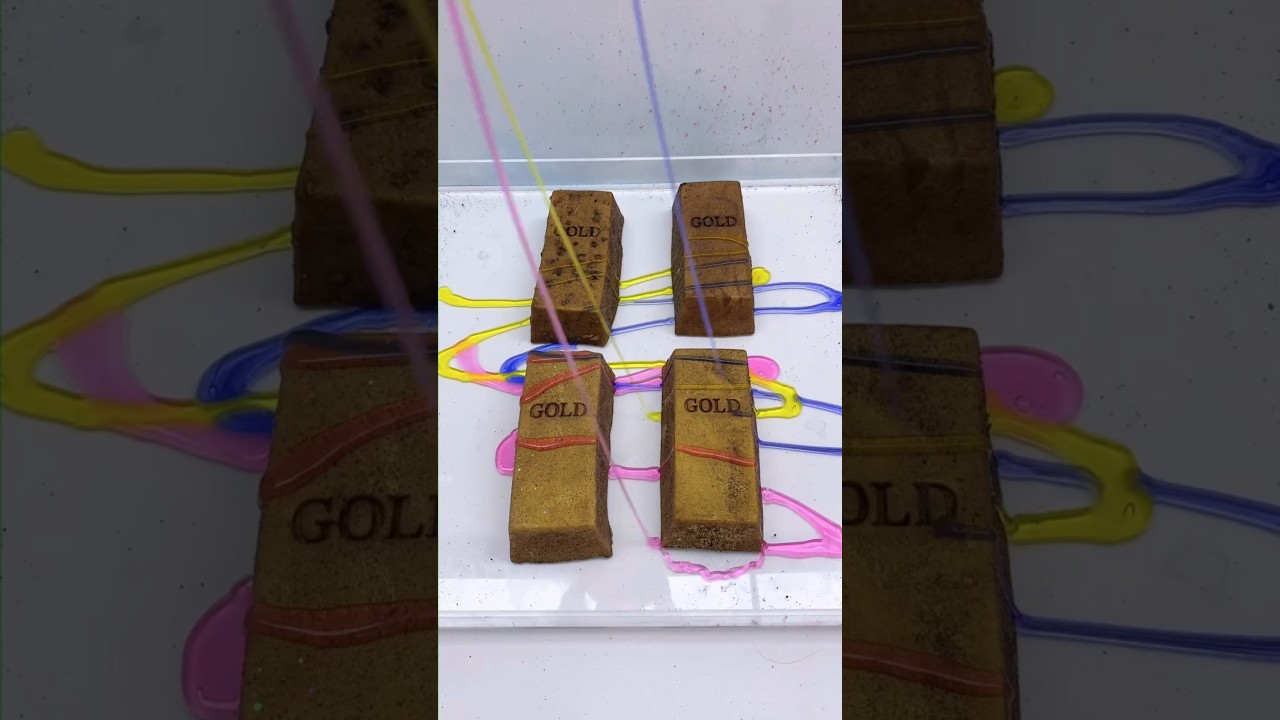 Deep Cleaning My GOLD Squishy | So Relaxing & Shiny!