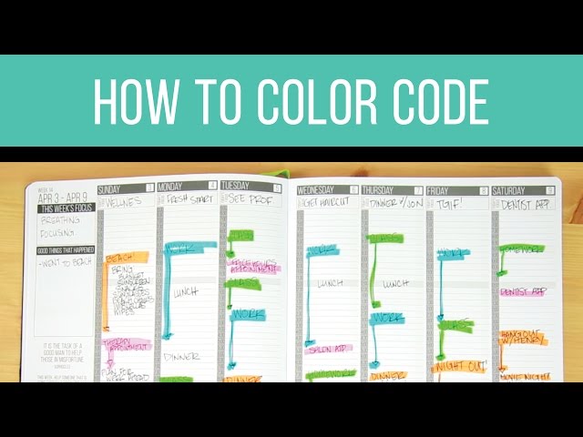 Favorite color coding planner supplies under $5 – All About Planners