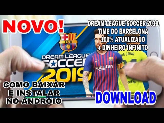 Dream League Soccer 2019 v6.14 Apk Mod [Dinheiro Infinito], Androgado